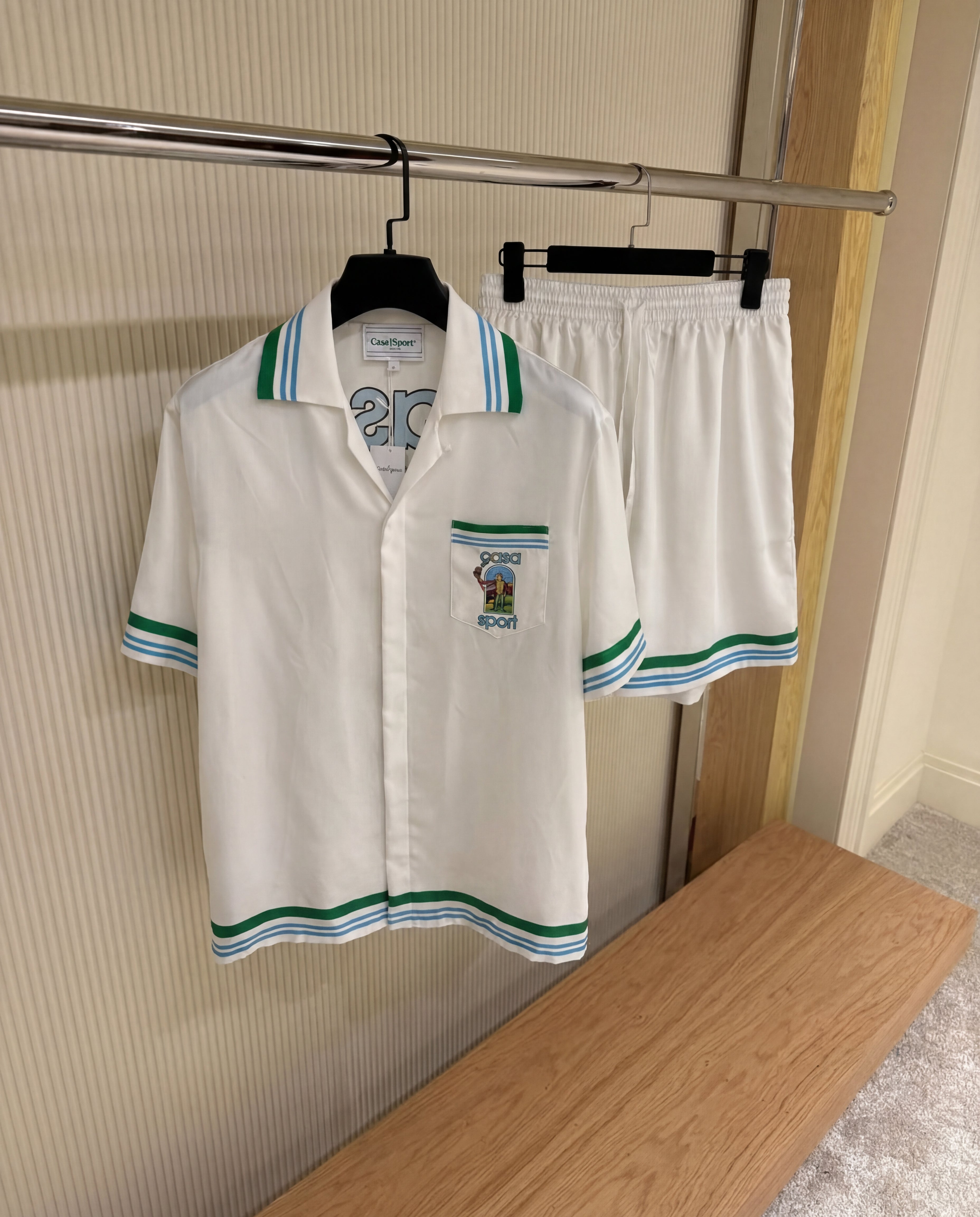 CASABLANCA TENNIS CLUB CUBAN SUMMER SUIT