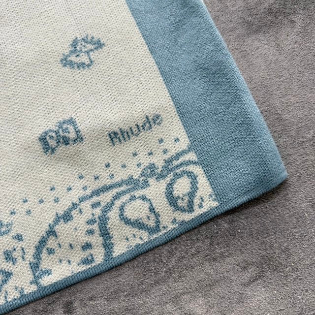 RHUDE BABY BLUE SHIRT (HK 1:1 2026 SS QUALITY)