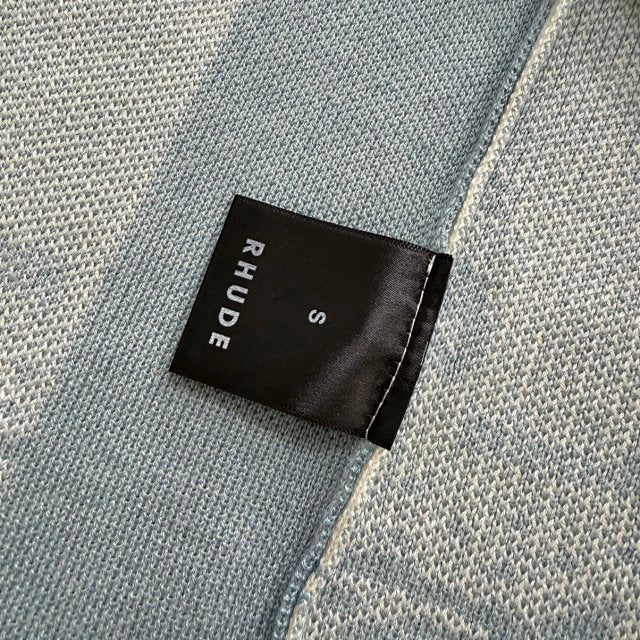 RHUDE BABY BLUE SHIRT (HK 1:1 2026 SS QUALITY)