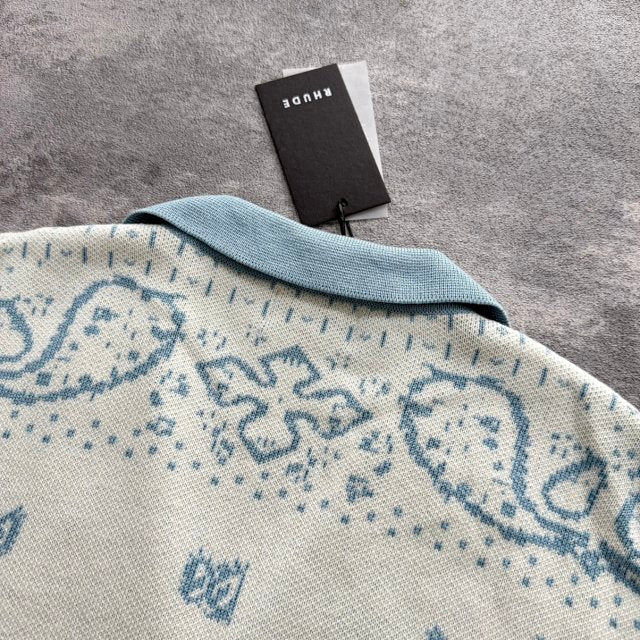 RHUDE BABY BLUE SHIRT (HK 1:1 2026 SS QUALITY)