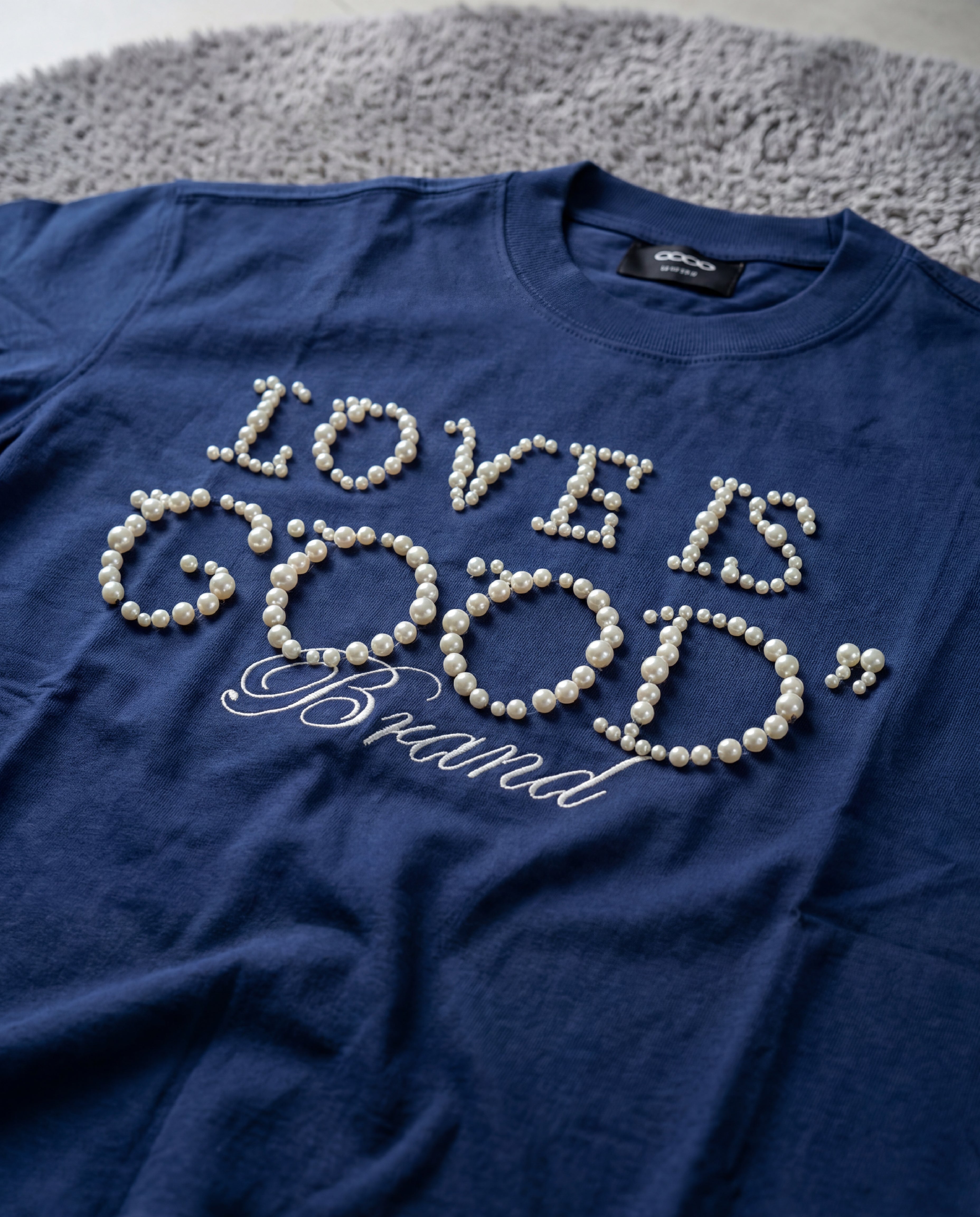 "LOVE IS GOOD" BLUE TSHIRT