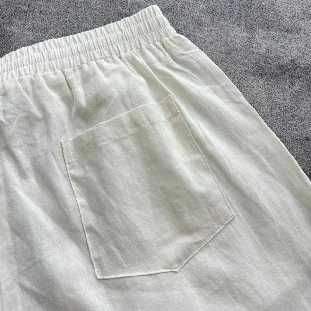 RALPH LAUREN WHITE 100% LINEN SUMMER SUIT (ORIGINAL QUALITY)