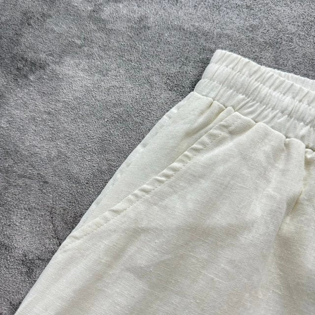 RALPH LAUREN WHITE 100% LINEN SUMMER SUIT (ORIGINAL QUALITY)